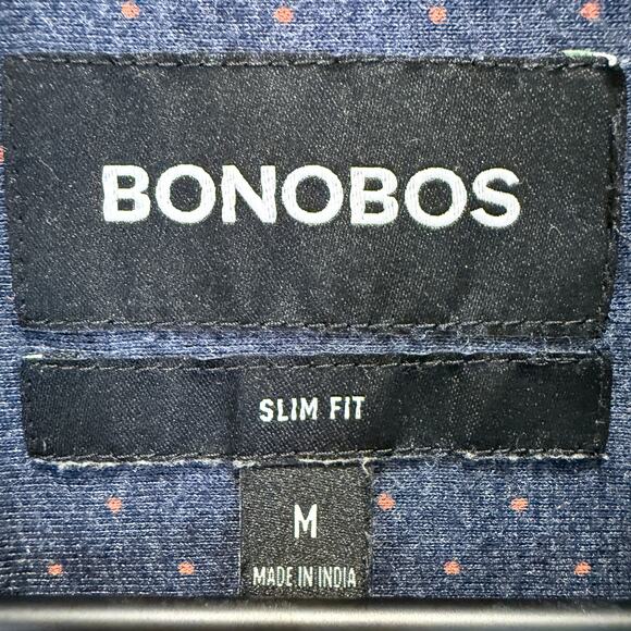 Bonobos Button Down Shirts Men's Medium Slim Fit Bundle of 2 Comfy Stretch Soft - Picture 13 of 16